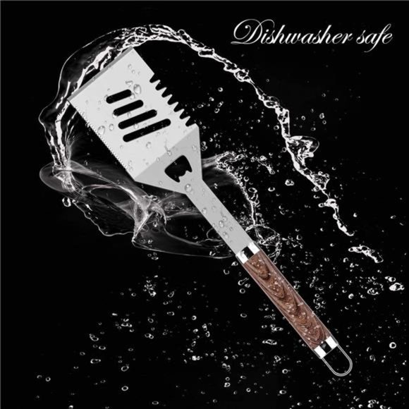 30pcs BBQ Grill ToolSet for Men Dad,Heavy Duty Stainless Steel Grill Utensil Set - Picture 3 of 6